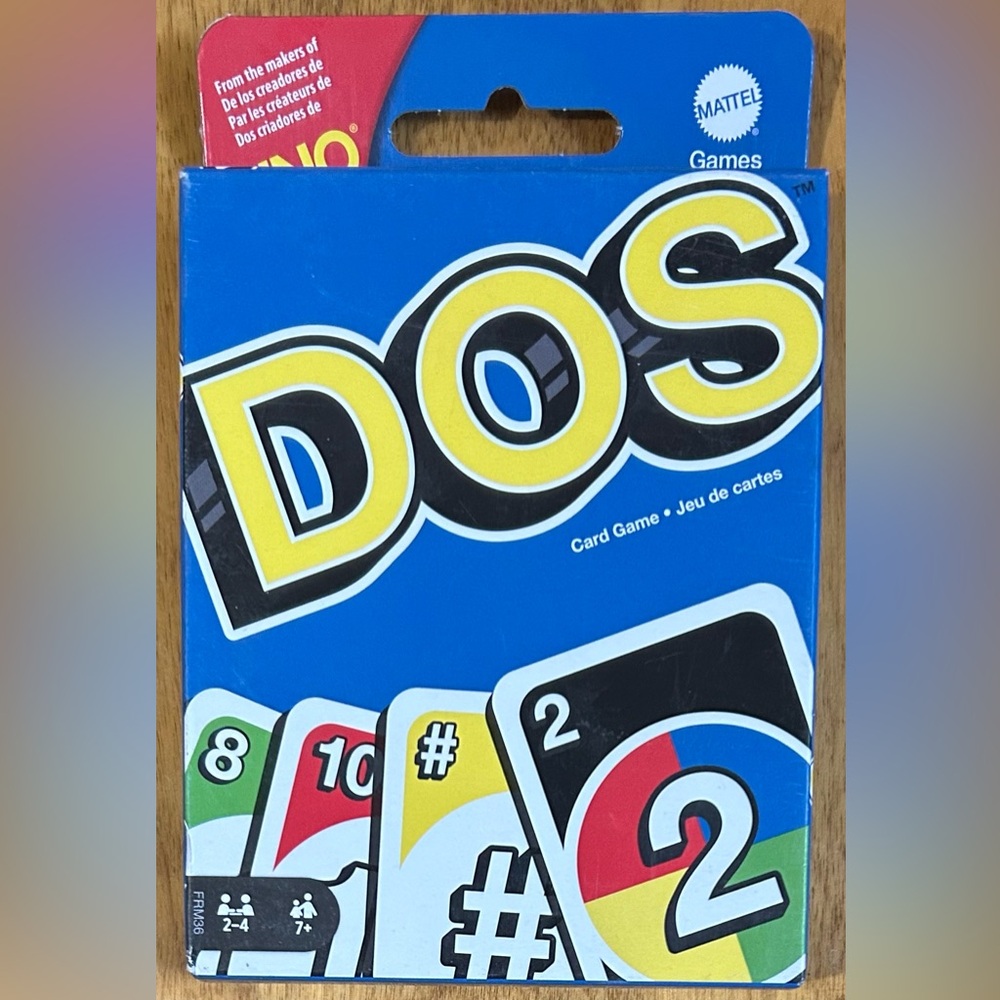 4/$20 NIB DOS Card Game